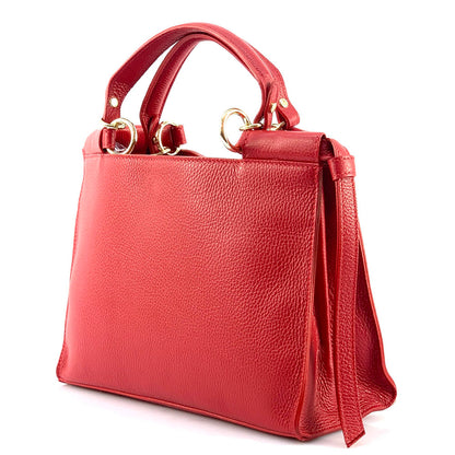 Croisette leather Handbag - Made In Italy