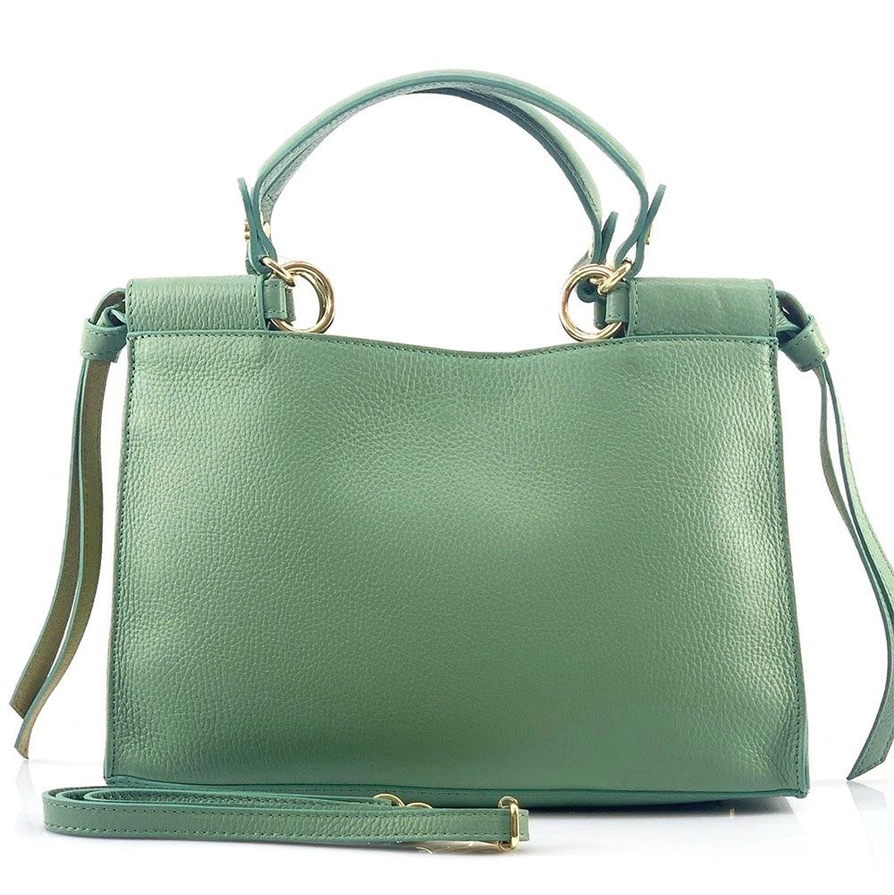 Croisette leather Handbag - Made In Italy