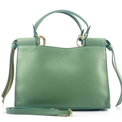 Croisette leather Handbag - Made In Italy