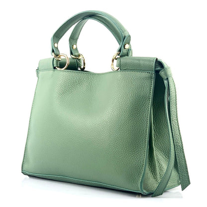 Croisette leather Handbag - Made In Italy