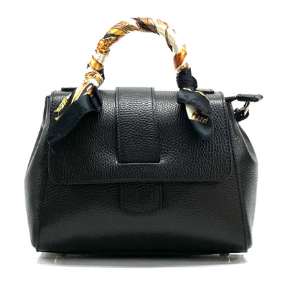 Kylie leather Handbag - Made In Italy