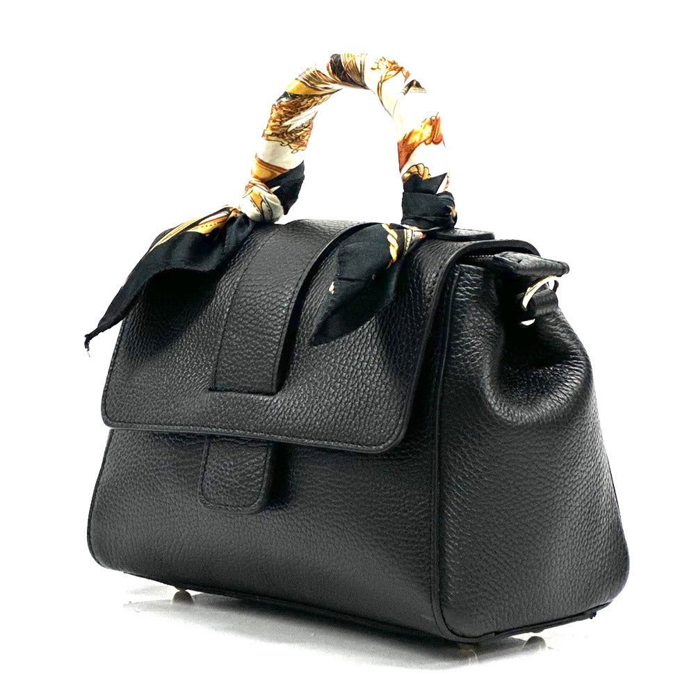 Kylie leather Handbag - Made In Italy