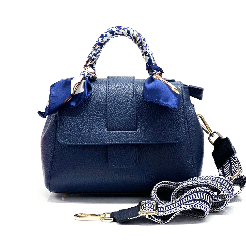 Kylie leather Handbag - Made In Italy