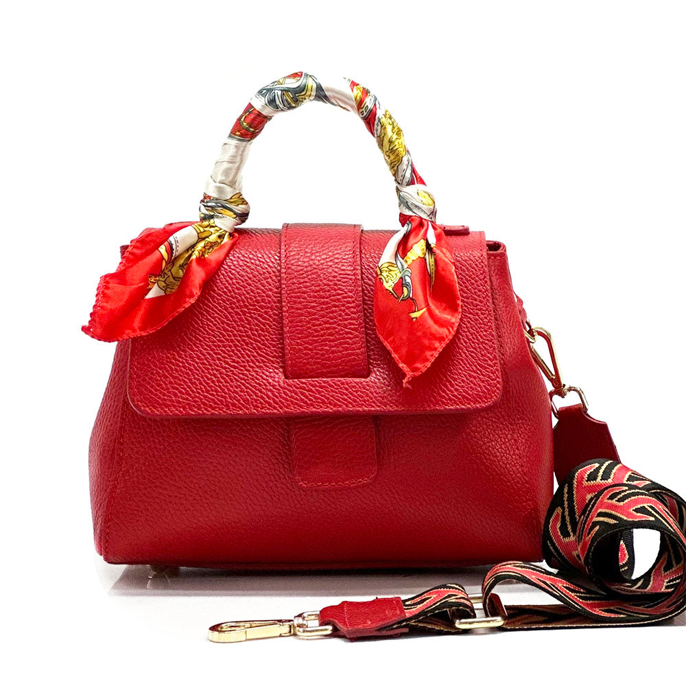 Kylie leather Handbag - Made In Italy
