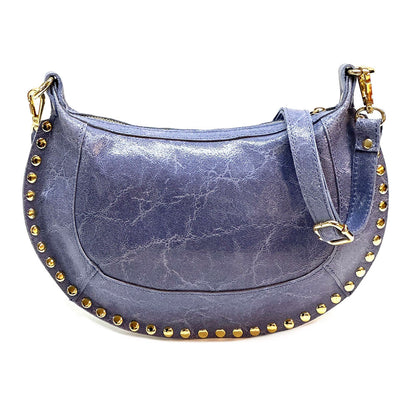 Rachele Cow Leather Crossbody Bag - Made In Italy