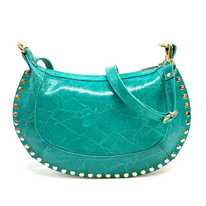 Rachele Cow Leather Crossbody Bag - Made In Italy