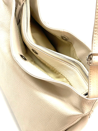 Nerina Leather Hobo Bag - Made In Italy