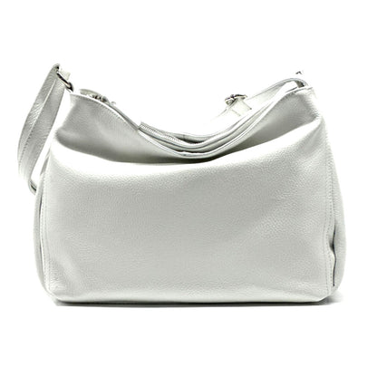 Nerina Leather Hobo Bag - Made In Italy