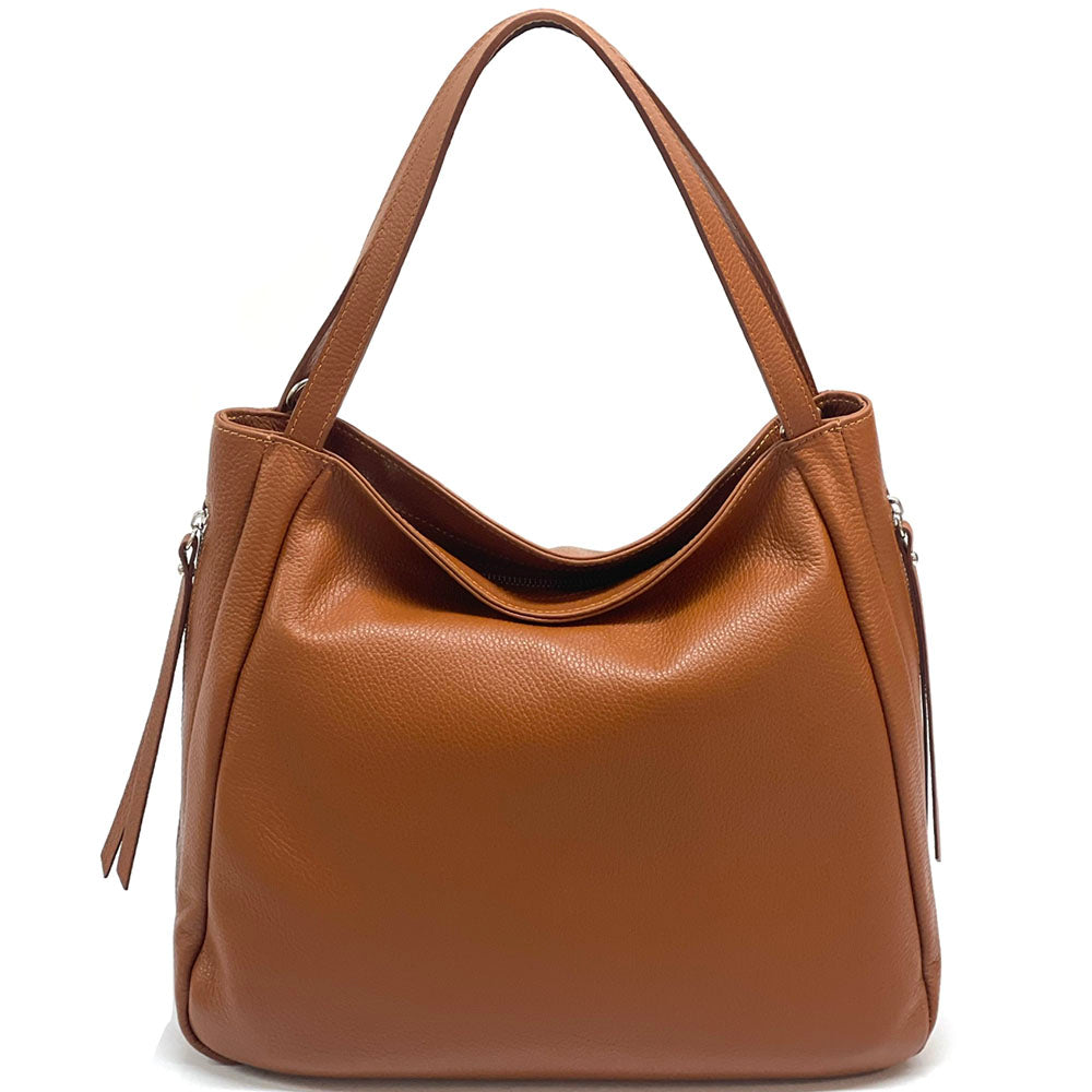 Spontini leather Handbag - Made In Italy