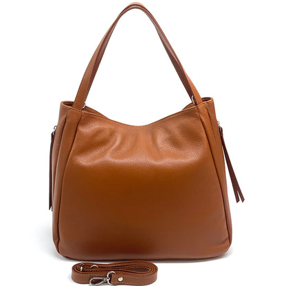 Spontini leather Handbag - Made In Italy