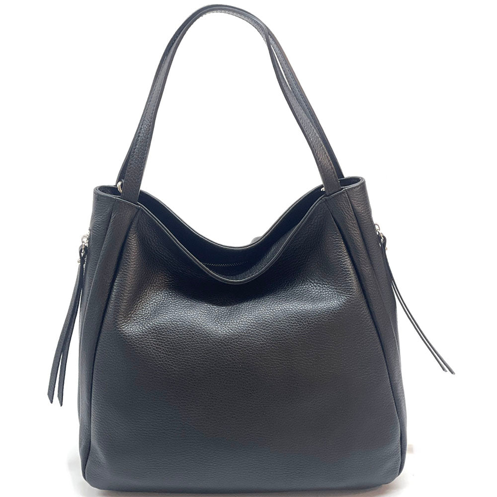 Spontini leather Handbag - Made In Italy