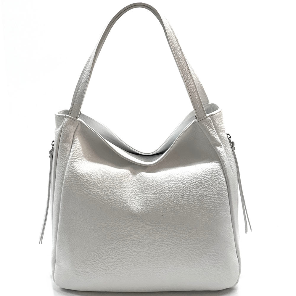 Spontini leather Handbag - Made In Italy