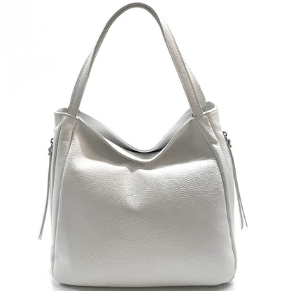 Spontini leather Handbag - Made In Italy