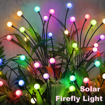 6-Pack 48 LED Solar Garden Lights, Solar Swaying Light