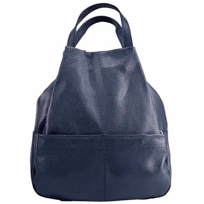 Elva Leather Backpack - Made In Italy