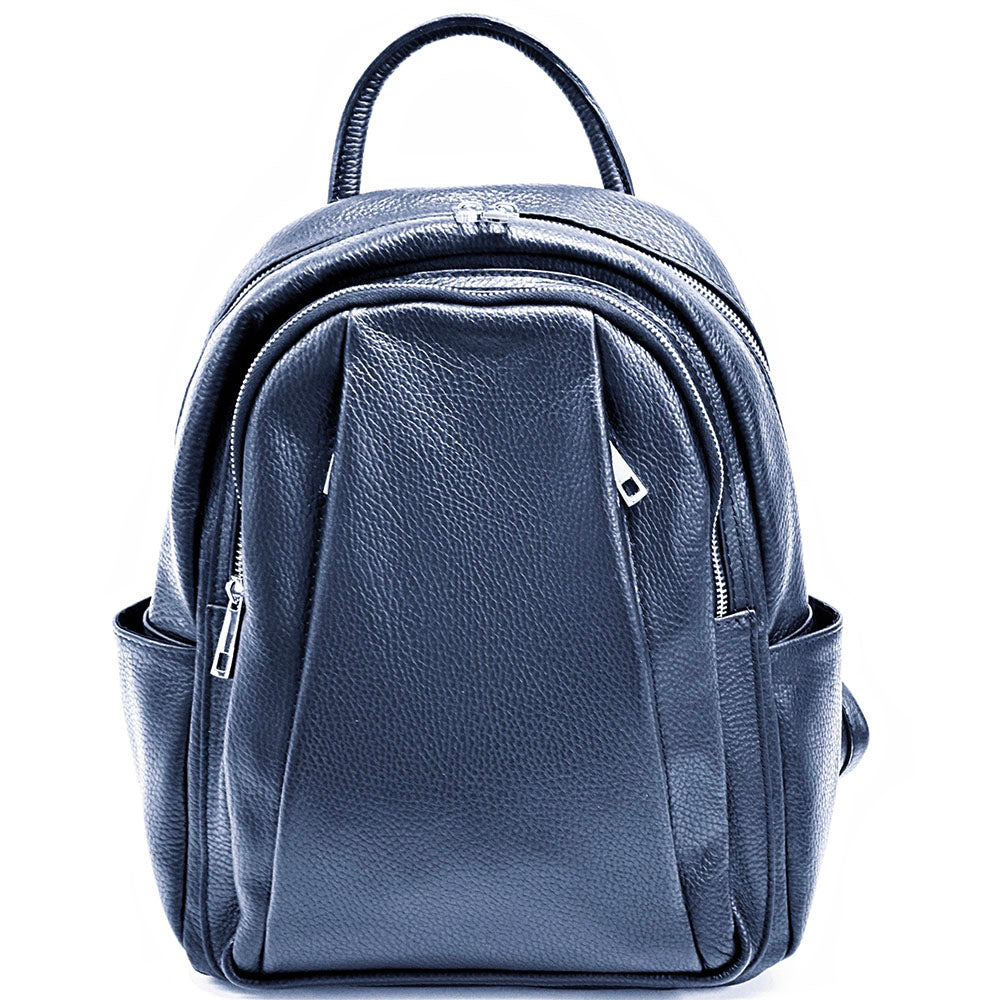 Sorbonne cow leather Backpack - Made In Italy