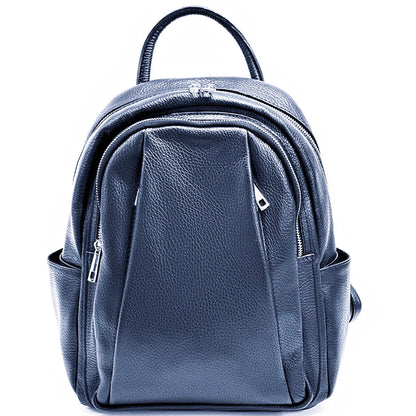 Sorbonne cow leather Backpack - Made In Italy