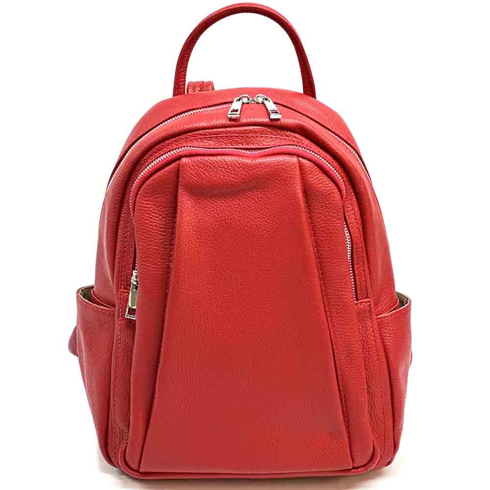 Sorbonne cow leather Backpack - Made In Italy