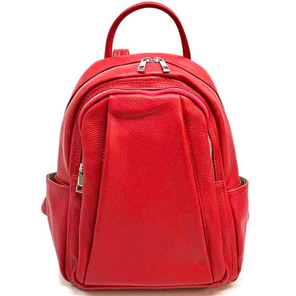 Sorbonne cow leather Backpack - Made In Italy