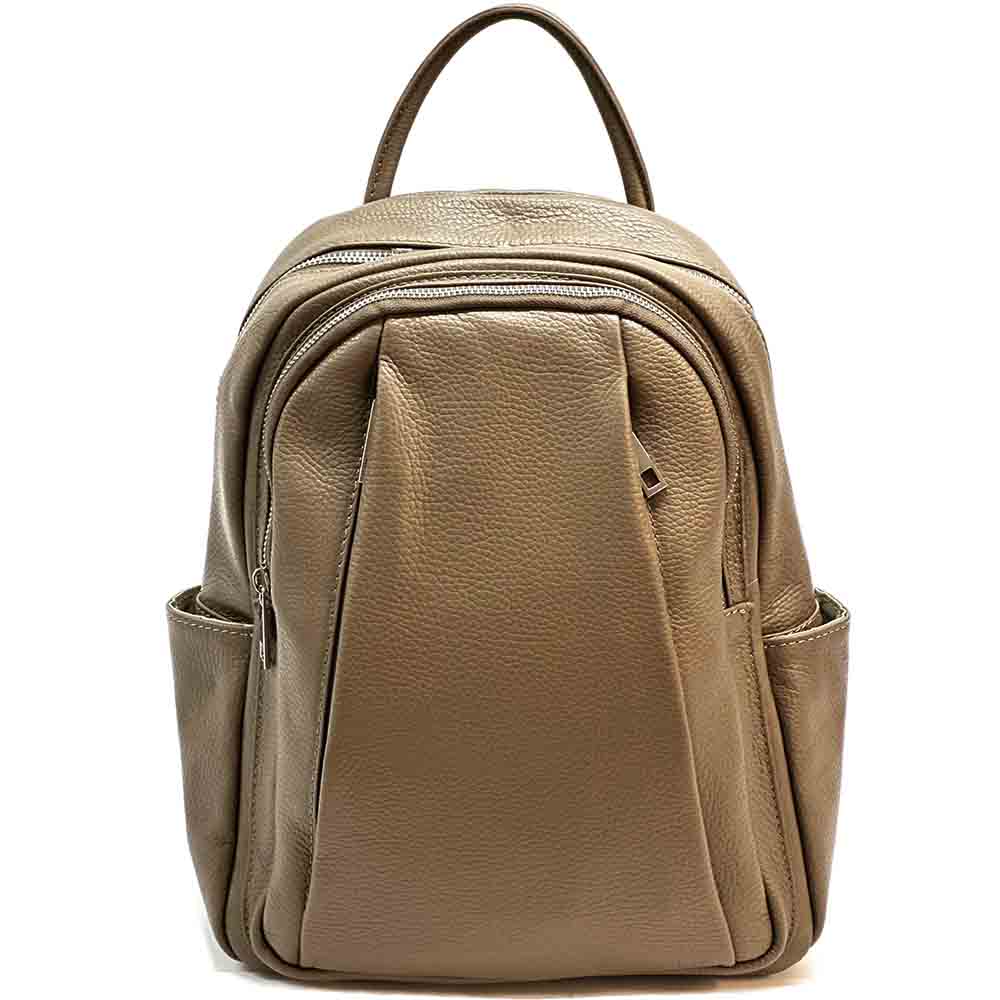 Sorbonne cow leather Backpack - Made In Italy