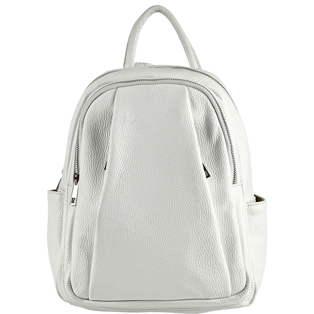 Sorbonne cow leather Backpack - Made In Italy