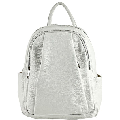 Sorbonne cow leather Backpack - Made In Italy