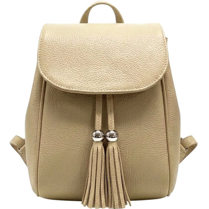 Lockme Backpack in Soft Leather - Made In Italy