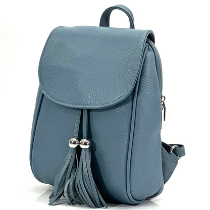Lockme Backpack in Soft Leather - Made In Italy