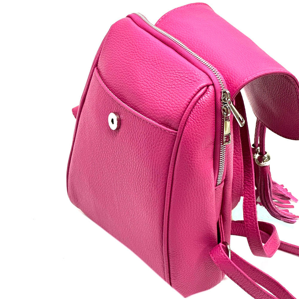 Lockme Backpack in Soft Leather - Made In Italy