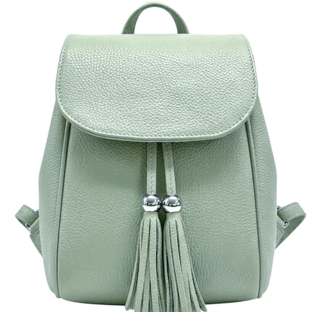 Lockme Backpack in Soft Leather - Made In Italy