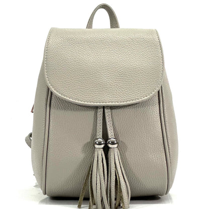 Lockme Backpack in Soft Leather - Made In Italy