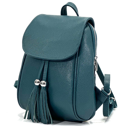 Lockme Backpack in Soft Leather - Made In Italy