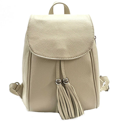 Lockme Backpack in Soft Leather - Made In Italy