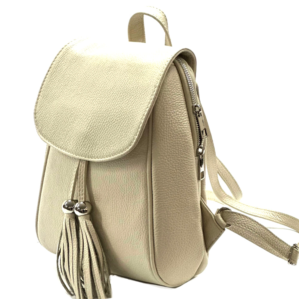 Lockme Backpack in Soft Leather - Made In Italy