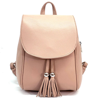 Lockme Backpack in Soft Leather - Made In Italy
