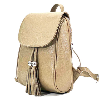 Lockme Backpack in Soft Leather - Made In Italy
