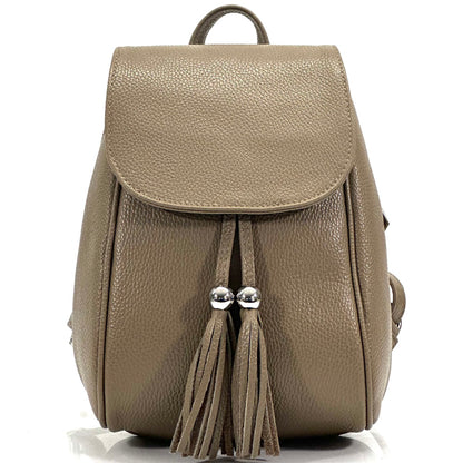Lockme Backpack in Soft Leather - Made In Italy