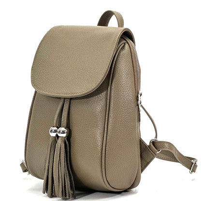 Lockme Backpack in Soft Leather - Made In Italy