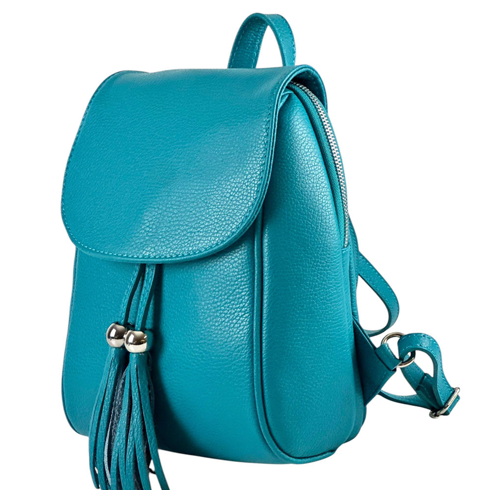 Lockme Backpack in Soft Leather - Made In Italy