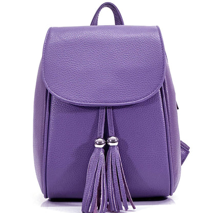 Lockme Backpack in Soft Leather - Made In Italy