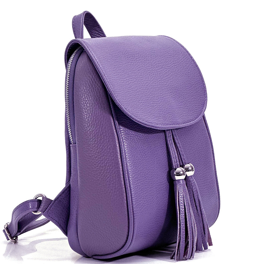 Lockme Backpack in Soft Leather - Made In Italy