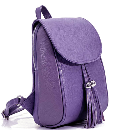 Lockme Backpack in Soft Leather - Made In Italy