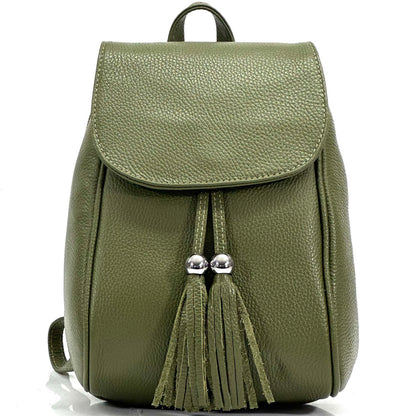 Lockme Backpack in Soft Leather - Made In Italy