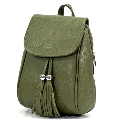 Lockme Backpack in Soft Leather - Made In Italy