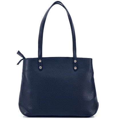 Filomena Leather Shoulder Bag - Made In Italy
