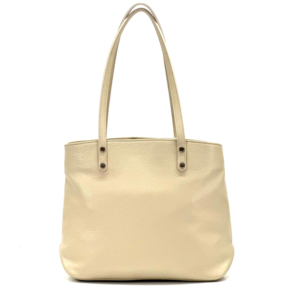 Filomena Leather Shoulder Bag - Made In Italy