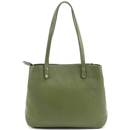 Filomena Leather Shoulder Bag - Made In Italy
