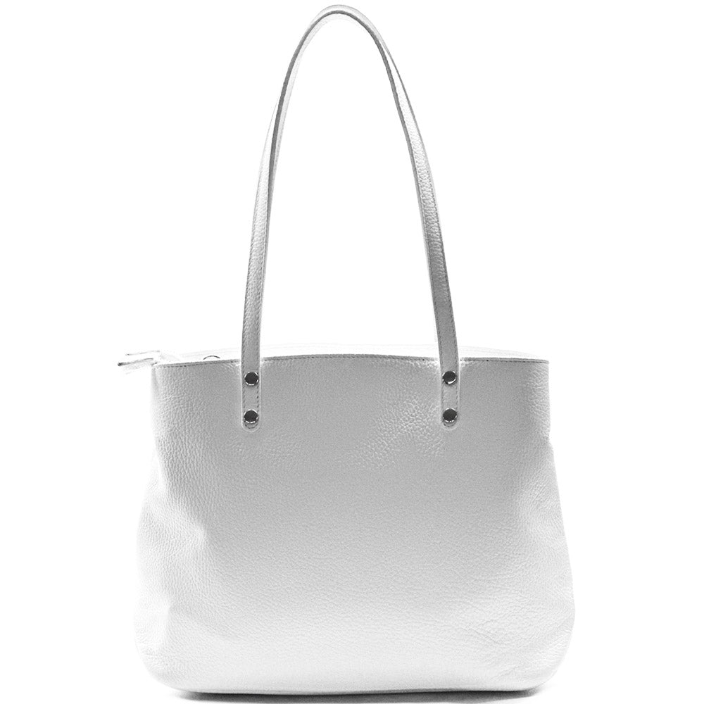 Filomena Leather Shoulder Bag - Made In Italy