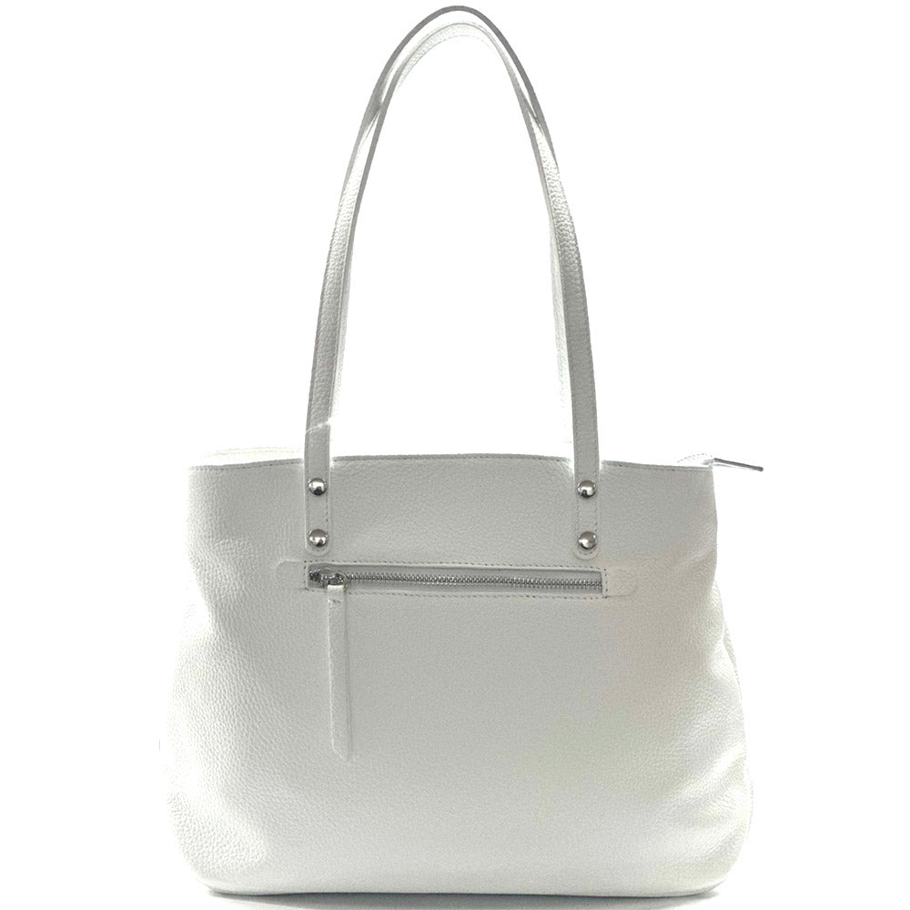 Filomena Leather Shoulder Bag - Made In Italy