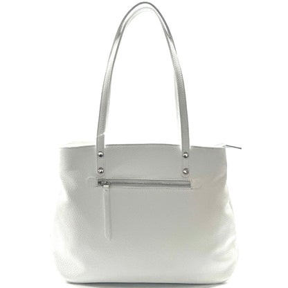Filomena Leather Shoulder Bag - Made In Italy